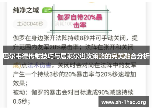 巴尔韦德传射技巧与居莱尔进攻策略的完美融合分析