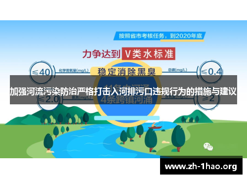 加强河流污染防治严格打击入河排污口违规行为的措施与建议