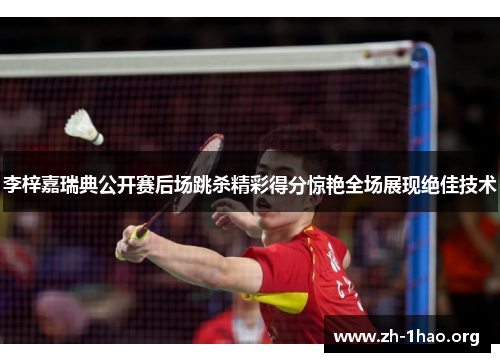 李梓嘉瑞典公开赛后场跳杀精彩得分惊艳全场展现绝佳技术